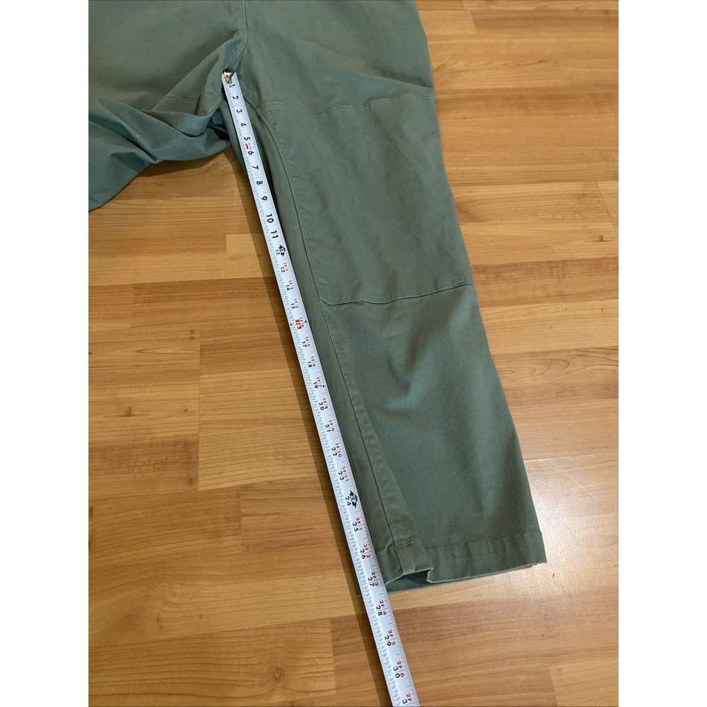 WildFang The Essential High Waisted Coverall Green Overall Size 1X Utility - Picture 9 of 12